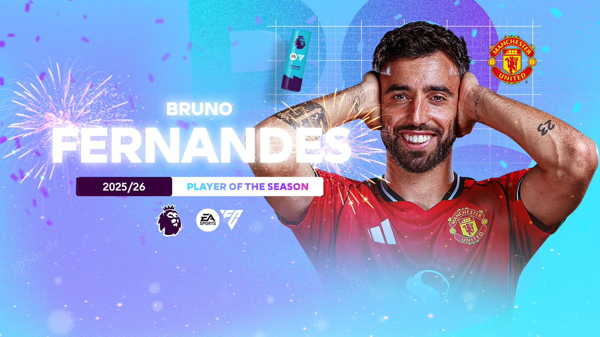 费尔南德斯荣获EA SPORTS 赛季最佳球员奖